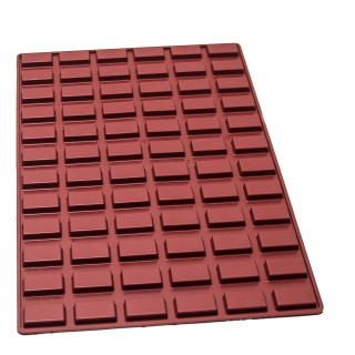 Forma silikonowa SILMAE Mini Rectangle Ø 49X26X11 mm — 400X600