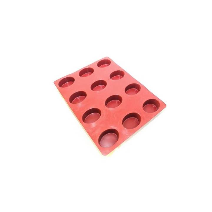 Forma silikonowa SILMAE Oval Ø 70X50X30 mm — 400X300