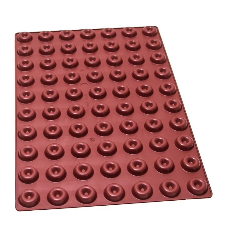 Forma silikonowa SILMAE Mini Round Savarin Ø 41X12 mm — 400X600