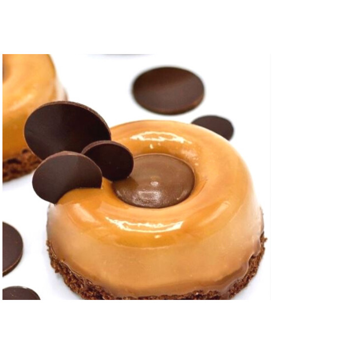 Forma silikonowa SILMAE Mini Round Savarin Ø 41X12 mm — 400X600