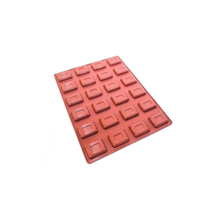 Forma silikonowa SILMAE Petit Beurre 52X42X12 mm — 400X300