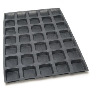 Mata do pieczenia FIBERMAE Pain Carre 90X90X25 mm — 600X800