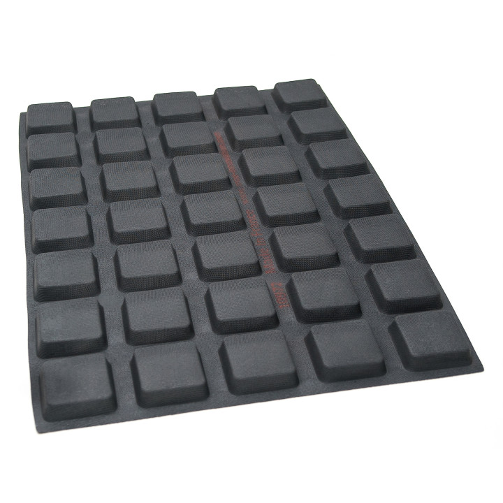 Mata do pieczenia FIBERMAE Pain Carre 90X90X25 mm — 600X800