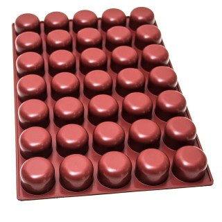 Forma silikonowa SILMAE Pomponette Ø 65X45 mm — 400X600