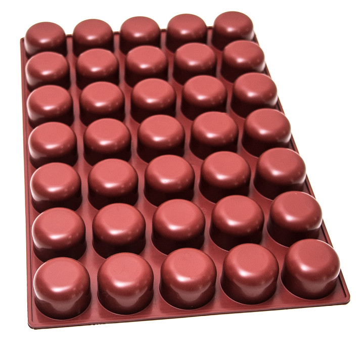 Forma silikonowa SILMAE Pomponette Ø 65X45 mm — 400X600