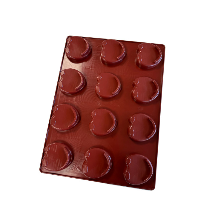 Forma silikonowa SILMAE Almond 69.5X70X22 mm — 400X300