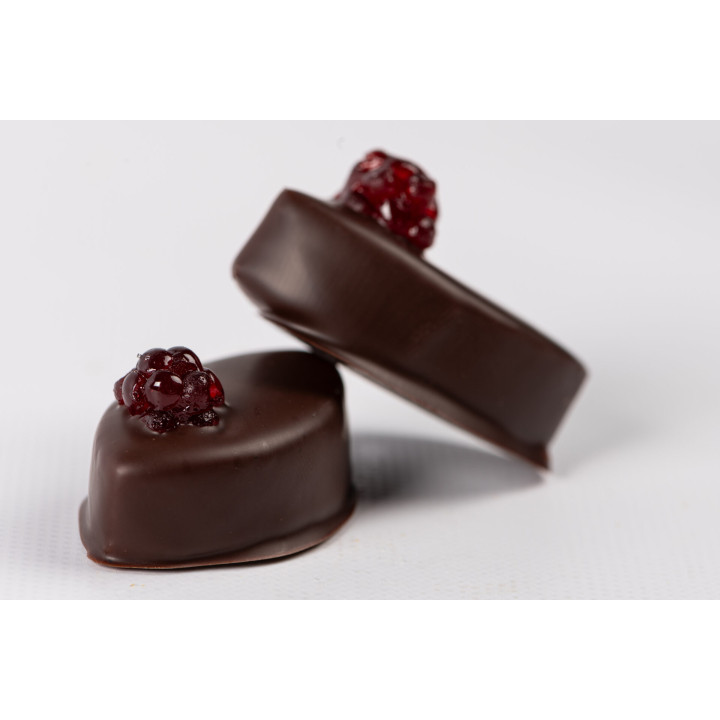 Forma silikonowa SILMAE Raspberries Ø12X10 mm — 190X100