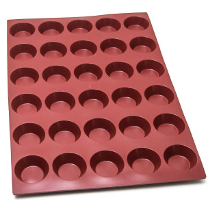 Forma silikonowa SILMAE Tartlet Ø 69.5X22.5 mm — 400X600