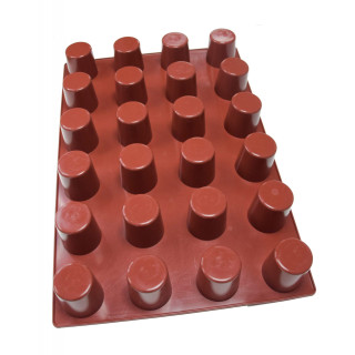 Forma silikonowa SILMAE Muffin Ø61/52X64 mm — 400X600