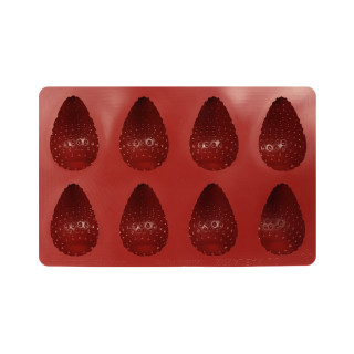 Forma silikonowa SILMAE Strawberry Shape 75X58X46 mm — 180X280