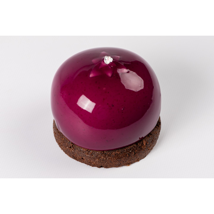 Forma sil. SILMAE Blackcurrant 63×61×45 mm — 180×280 | 4BAKE