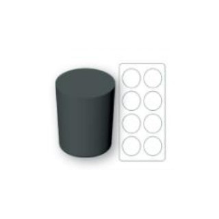 Forma silikonowa SILMAE Cylinder Muffin Ø54/47X65 mm — 140X280