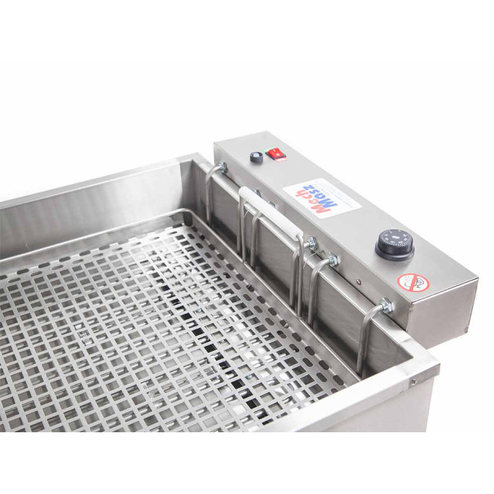 Elektryczny smażalnik do pączków SP-80 na stojaku MECH-MASZ