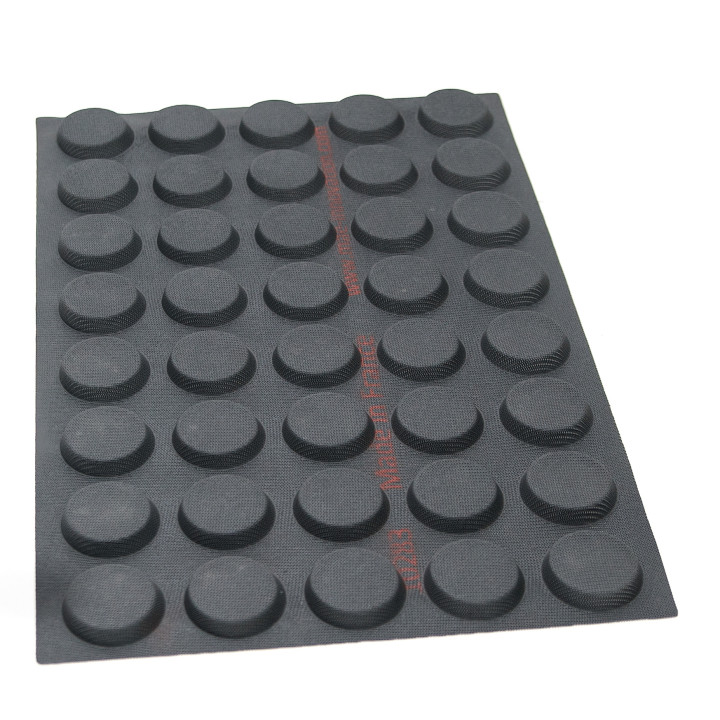 Mata do pieczenia FIBERMAE Mini Buns Ø59X13 mm — 400 X 600