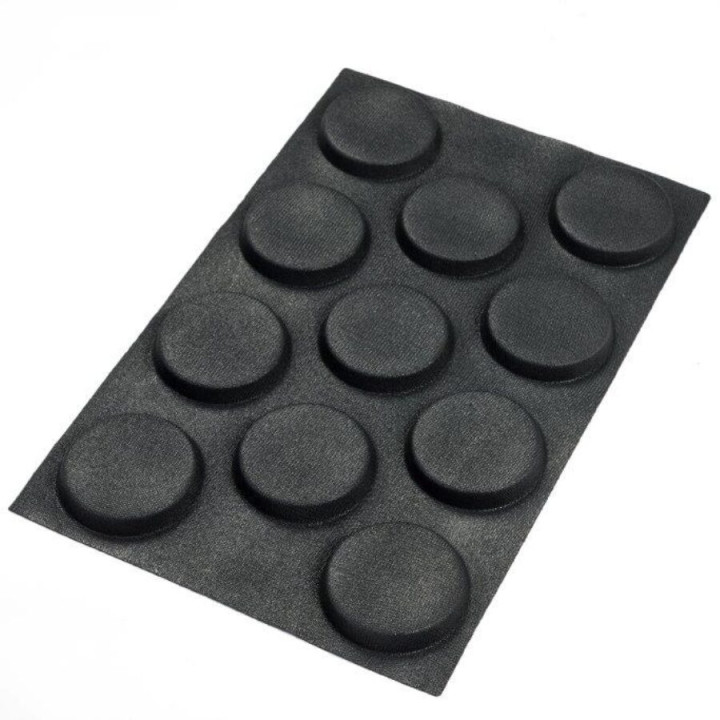Mata do pieczenia FIBERMAE Hamburger Ø114X18 mm — 400 X 600