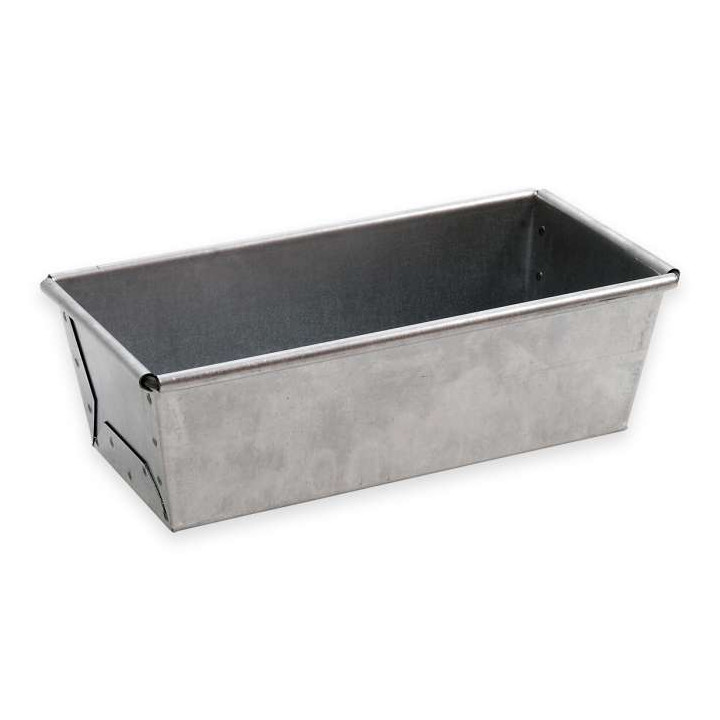 Forma do pieczenia chleba składana pojedyncza góra 230x110 mm dół 210x90 mm wysokość 75 mm Alusteel