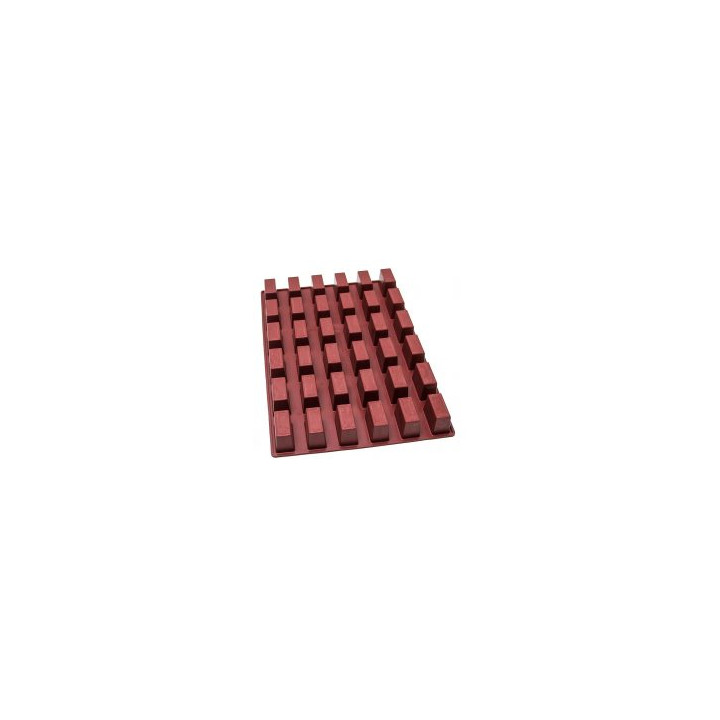 Forma silikonowa 40x30 Cake 74/66×36×50 mm — 32 gniazd | 4BAKE