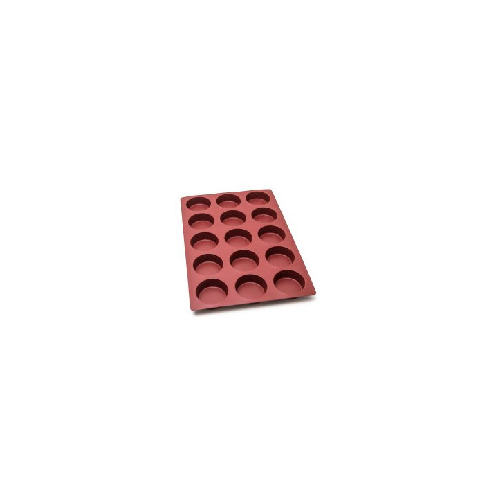 Forma SILMAE Cylinder Ø100×35 mm GN1/1 — 15 gniazd | 4BAKE