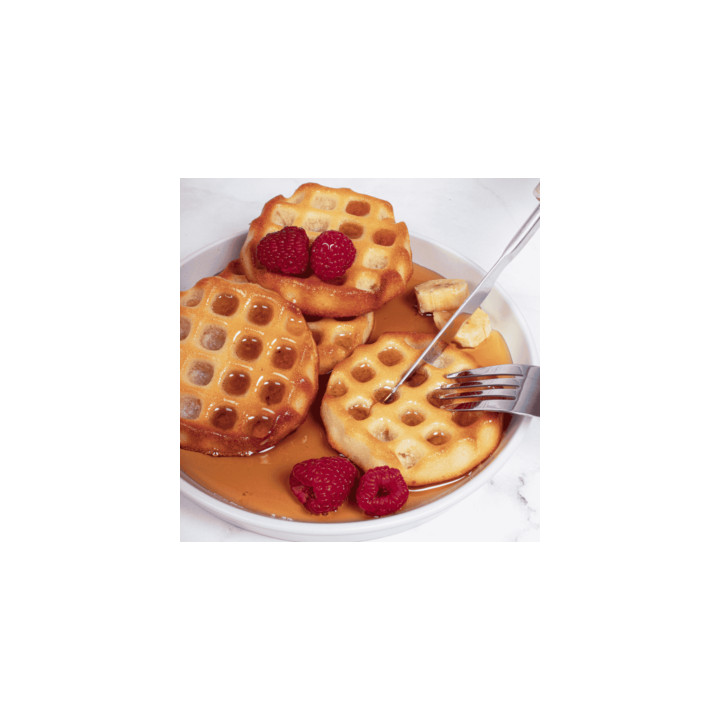 Forma silikonowa SILMAE Waffle Ø86×20 — 400×300 mm | 4BAKE