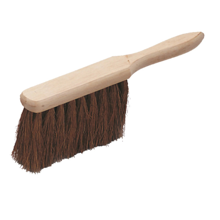 Zmiotka ręczna długość 28 cm trzonek drewniany