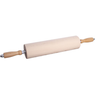 Wałek drewniany na łożyskach średnica 90 mm długość 35 cm Schneider