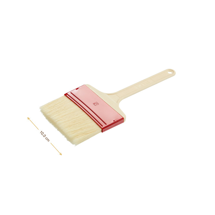 Wymiary produktu — Pędzel cukierniczy szerokość 10 cm włosie 5,5 cm naturalne włosie z tworzywa, SKU TH8300018180