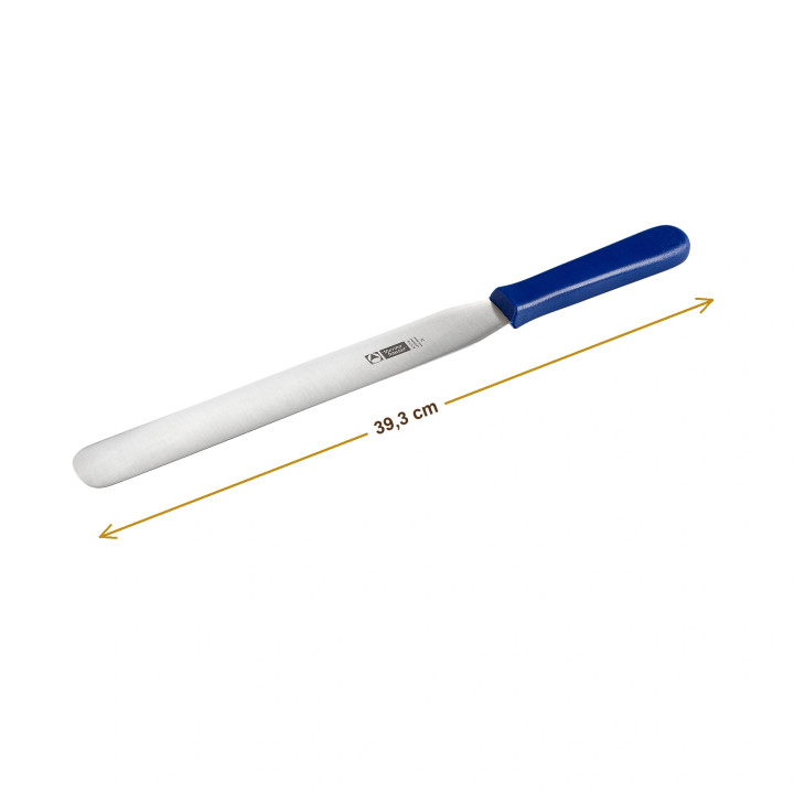 Wymiary produktu — Szpatułka tępa długość 26 cm trzonek z tworzywa tworzywo stal nierdzewna, SKU TH5000266646