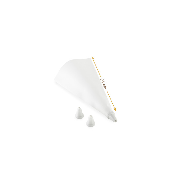Wymiary produktu — Worek do dekoracji 21 cm, SKU TH2000118801