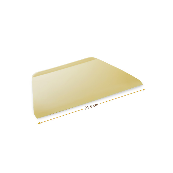 Wymiary produktu — Skrobka z tworzywa duża 21,6 x 12,8 cm, SKU TH3000237053