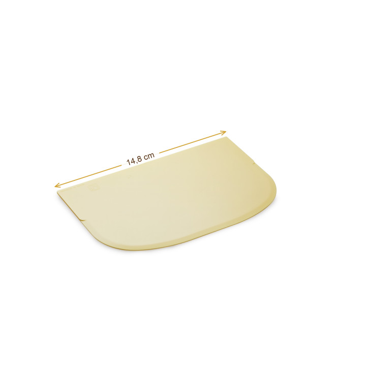 Wymiary produktu — Skrobka z tworzywa 14,8 x 9,9 cm, SKU TH3000237143