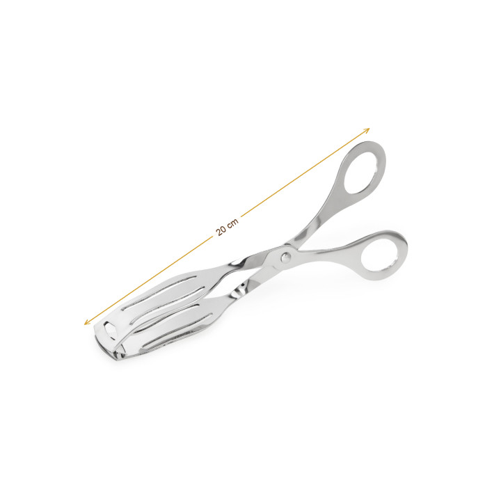 Wymiary produktu — Szczypce do ciasta nierdzewne dł. 20 cm, SKU TH5000168925