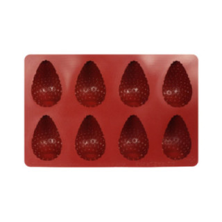 Forma silikonowa SILMAE Strawberry Shape 75X58X46 mm — 180X280