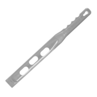 Mieszadło/skrobak wykrywalny Detectamet (z otworami (with Holes)) — biały