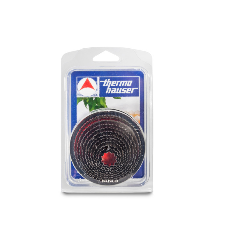 Zestaw wykrawaczy okrągłych falistych wysokich 24 cm Thermohauser