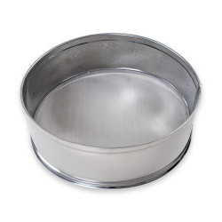 Sito nierdzewne. Średnica 200 mm. Wielkość oczka # 3.0 mm