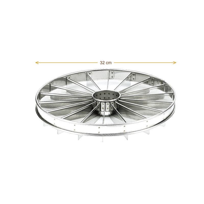 Wymiary produktu — Dzielnik do tortów Ø32 cm stal nierdzewna Emil Schmidt 50310, SKU ES50310