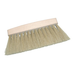 Miotełka do mąki długość 17 cm trzonek drewniany