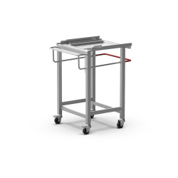 Wózek do stojaka na tace