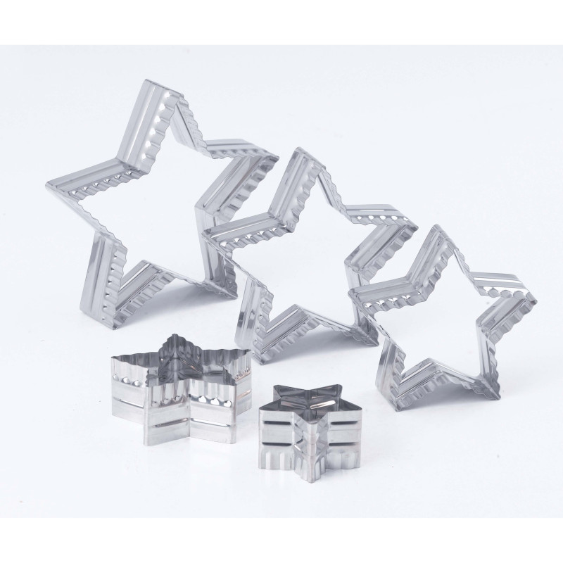 Zestaw wykrawaczy gwiazdka 5 szt. Thermohauser