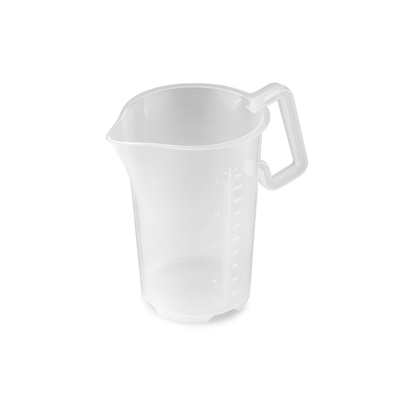 Miarka 2L PP niebieska skala