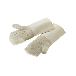 Rękawice piekarnicze dł.40 cm bawełniane