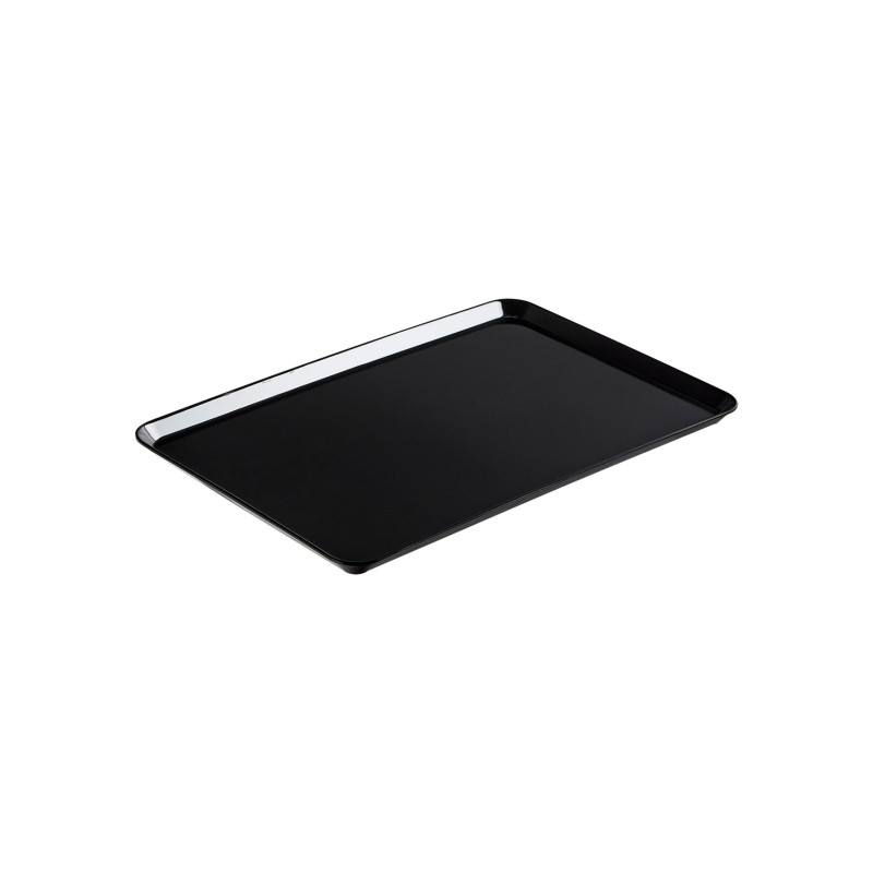 Czarna taca melaminowa Thermohauser 27x21 cm