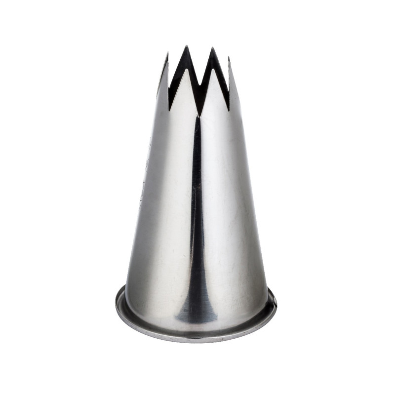Końcówka karbowana 12 mm z rantem Thermohauser