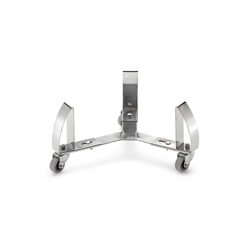 Podwozie do pojemnikow na trzech kolkach