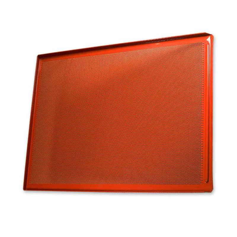 Blacha silikonowana detal perforacja
