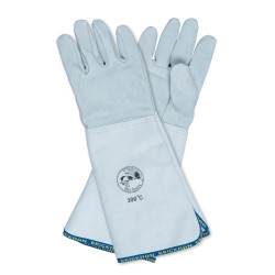 Rękawice piekarskie 5-palców długość 45 cm do +300°C Skórzane