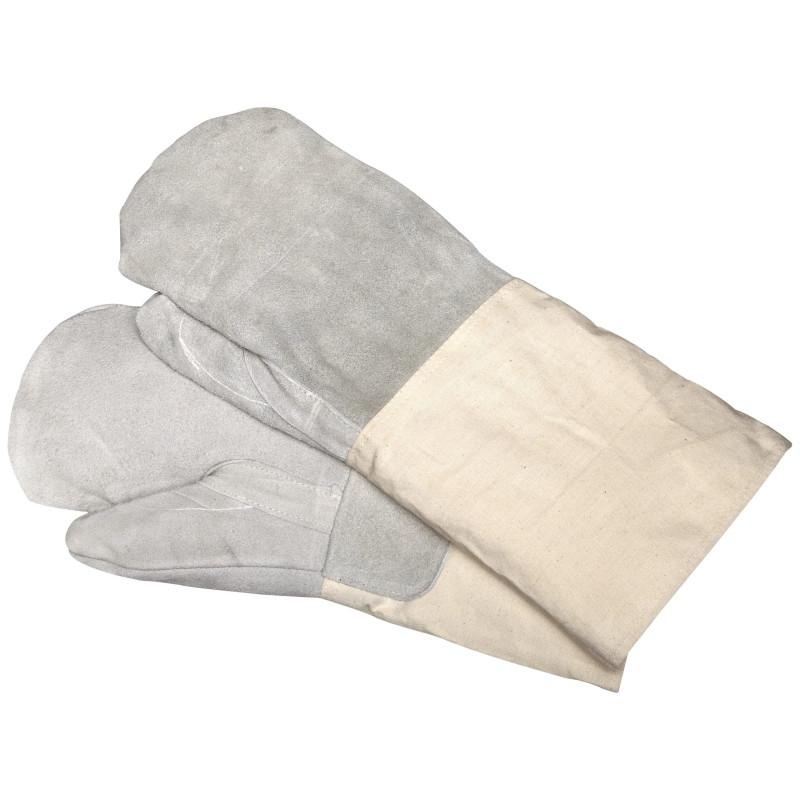 Rękawice piekarnicze skórzane Emil Schmidt 37 cm — najwyższy