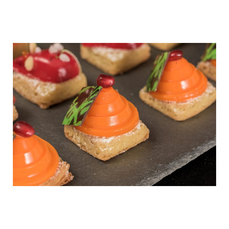 Forma silikonowa SILMAE mini spirala detal gniazda