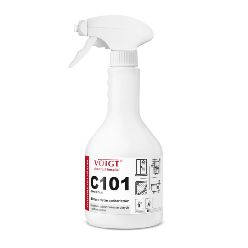 Płyn do mycia sanitariatów VOIGT C101 SANIT FOAM w butelce 0