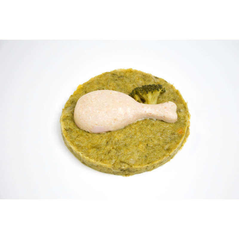 Forma silikonowa SILMAE forma na udka kurczaka detal gniazda